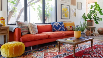 Describe how to make a living room kid-friendly without sacrificing style.
