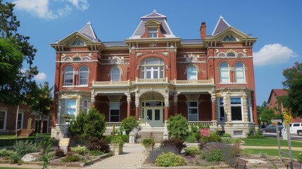 Fototapeta premium Share the story behind a landmark building in your town.