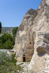 Keslik Cave Monastery in Soganli, Cappadocia