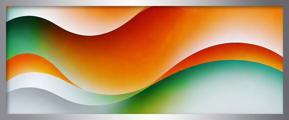 illustrazione con elementi geometrici a tema astratto contemporaneo