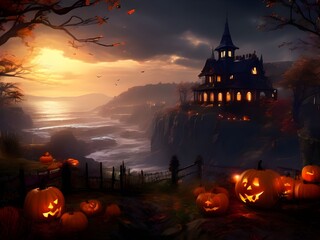 Spooky Cliffside Halloween Festival
