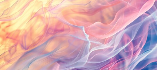 Obraz premium Dreamy Pastel Background with Blurred Edges