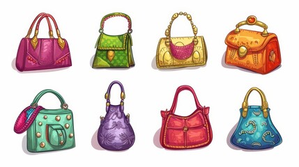 Collection of Ladies Purse for Marketing