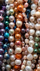Collection of Multi Color Pearls
