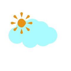 Sun and Cloud