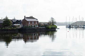 Fototapeta premium Kinsale, Ireland - 19.03.2024 - View from the coast