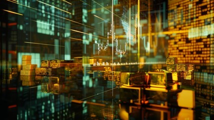 Digital Data Blocks in a Futuristic Setting