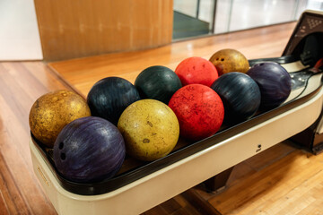 Bowling is a target sport and recreational activity in which a player rolls a ball toward pins