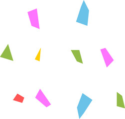 Confetti Illustration 