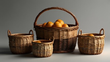 basket with fruits
