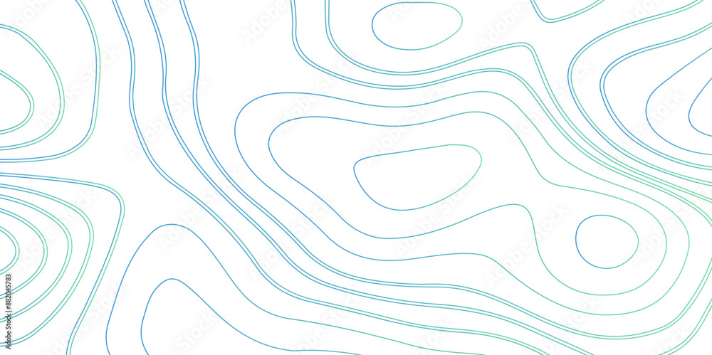 Poster abstract design with seamless pattern with lines topographic map. geographic mountain relief. retro 