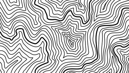 Background featuring topographic contour lines. Contour line background. Topographic map with contour lines. Abstract wavy lines pattern. Contour lines on a topographic map background.