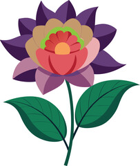 Garden Harmony-Colorful Floral Abundance