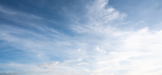 Obraz premium Blue sky with cloud.picture background website or art work design.