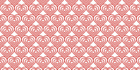 Heart love pattern vector illustration