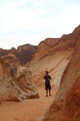 falésias de morro branco, ceará 