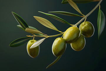 green olives AI generative