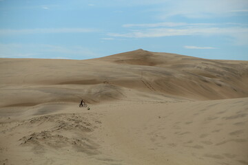 dunas dos lençóis paracuruenses, no ceará 