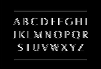 Vector font, Abstract modern urban alphabet vector fonts. Typography sport, digital, future creative logo vector font. vector illustration

