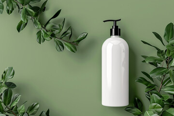 cosmetic product mock up, blank for graphic design, template for advertising