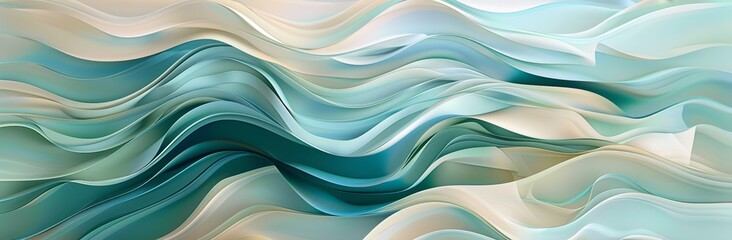 Obraz premium Colorful color illustration of unobtrusive waves with dark slate grey, ash gray, and dark gray hues