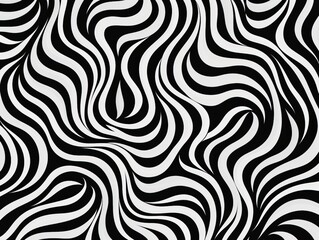 Fototapeta premium black and white organic pattern ideal for backgrounds