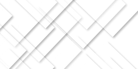 Abstract retro pattern seamless light white geometric square and line vector background. White and gray geometric square technology seamless white banner concept for business and presentation purpose.