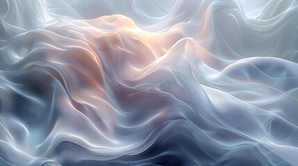 Obraz premium The image has a dreamy, ethereal quality to it, with the snow