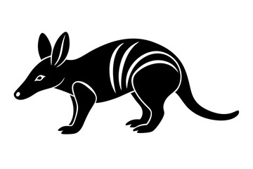 
Aardvark silhouette vector art, Vector of Aardvark design, Aardvark silhouette design
 
