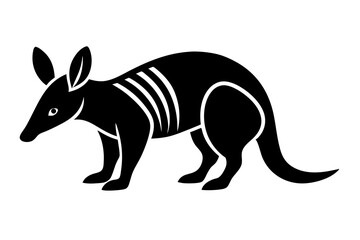 
Aardvark silhouette vector art, Vector of Aardvark design, Aardvark silhouette design
 