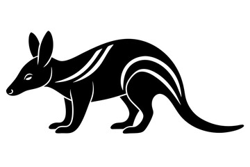 
Aardvark silhouette vector art, Vector of Aardvark design, Aardvark silhouette design
 