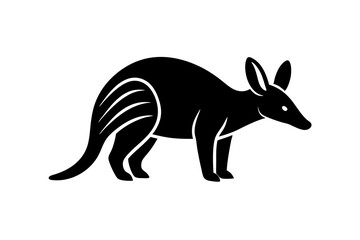 
Aardvark silhouette vector art, Vector of Aardvark design, Aardvark silhouette design
 