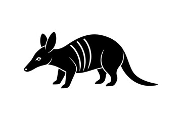 
Aardvark silhouette vector art, Vector of Aardvark design, Aardvark silhouette design
 