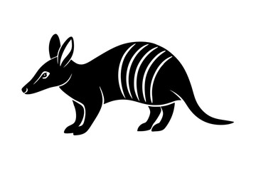 
Aardvark silhouette vector art, Vector of Aardvark design, Aardvark silhouette design
 