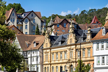 The City Center of Eisenach in Thuringia
