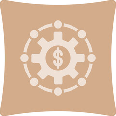 Networking Glyph Art Box Icon