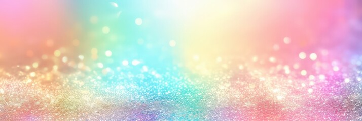 Fototapeta premium Abstract Rainbow Glitter Background
