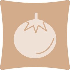 Tomato Glyph Art Box Icon