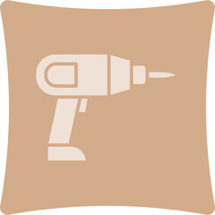 Drill Glyph Art Box Icon