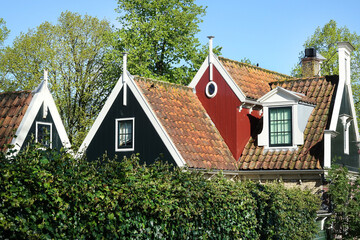Traditional houses in Edam