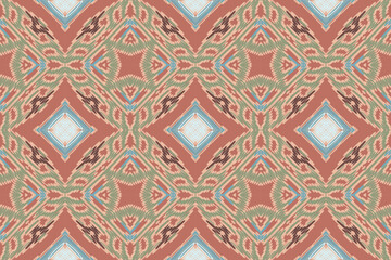 Tribal indian seamless pattern. Color mexican, aztec and maya ornament, ethnic stylish fabric geometric print wallpaper texture vector set. Unique folk, national culture collection
