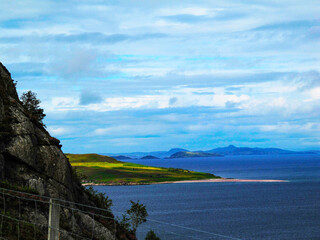 SCOTLAND, HIGHLANDS : Scottish Highlands, Druim Sgurr nan Cabar Loch Duich near Shiel Bridge, Great Britain, Europe