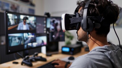 Immersive first person view with apple vision pro for storytelling and content creation