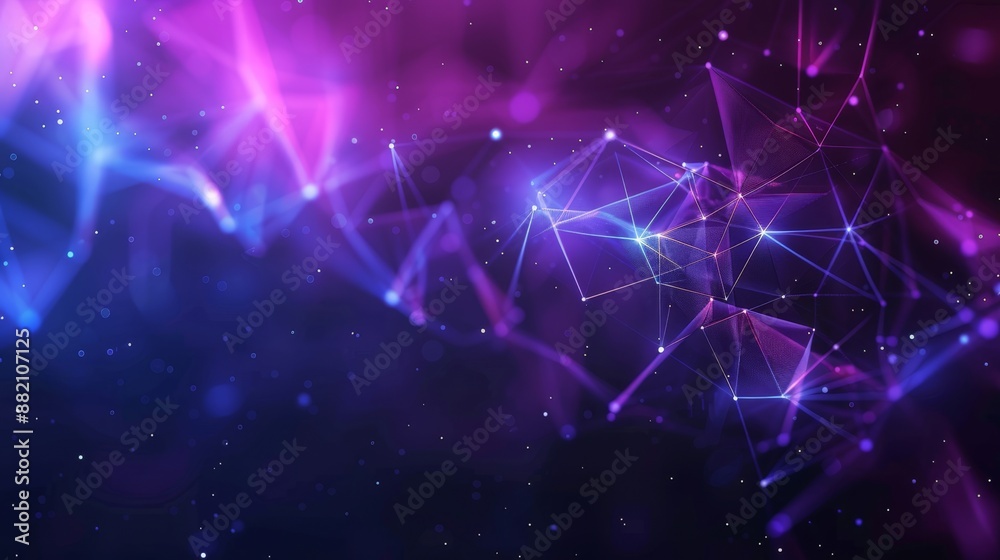Poster technology background digital. plexus connection abstract global network.