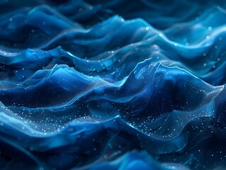 Obraz premium Mesmerizing Fractals and Cosmic Compositions Futuristic Digital Art