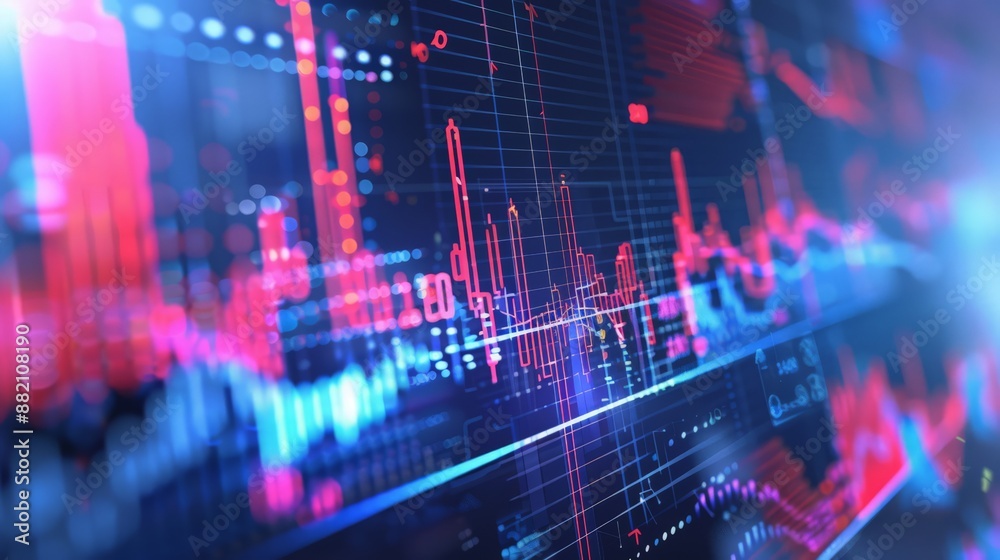 Poster explore quantitative investing strategies utilizing mathematical models and data analysis to make in