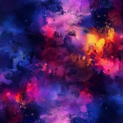 The image is an abstract painting