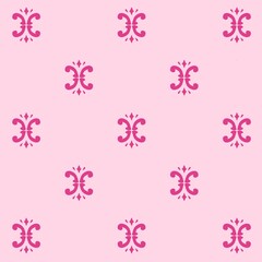 cute pink fabric pattern
