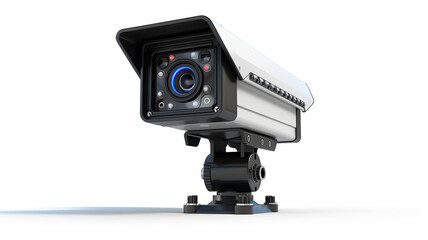 View of Digital CC Camera on a white background