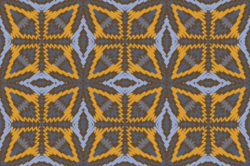 Geometric ethnic seamless pattern. Traditional tribal style. Design for background,texture,fabric,wallpaper,clothing,carpet,batik,embroidery